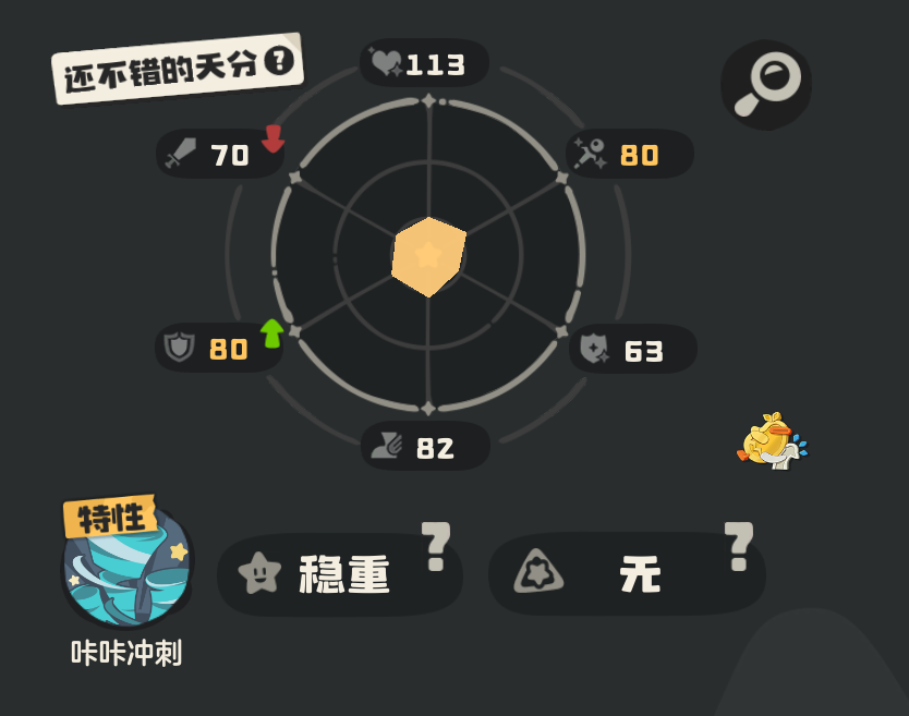 还不错的天分面板