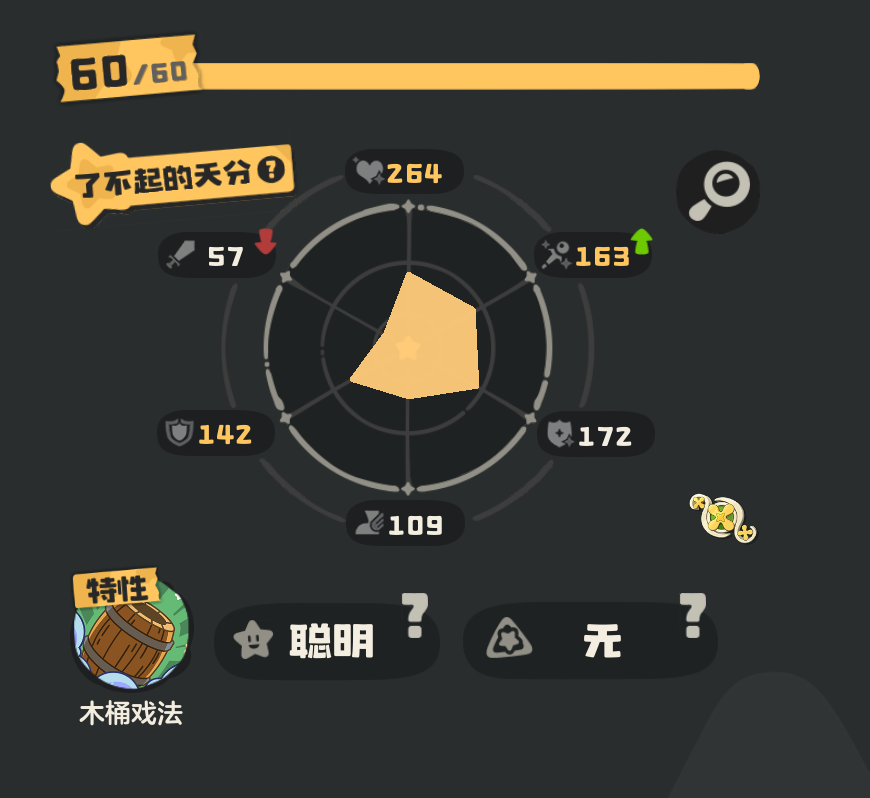 了不起的天分面板
